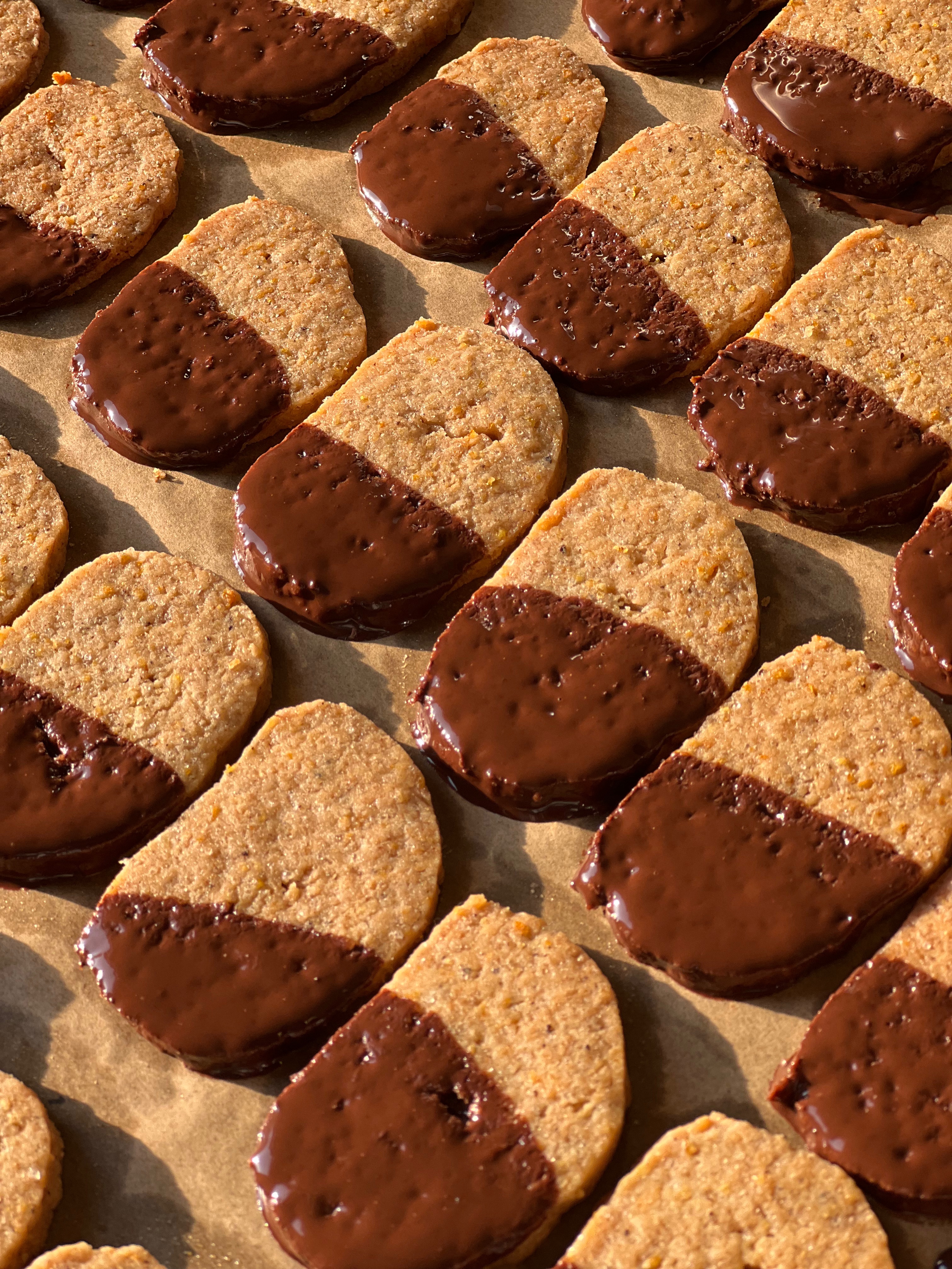 Vegan Orange & Earl Grey Shortbread