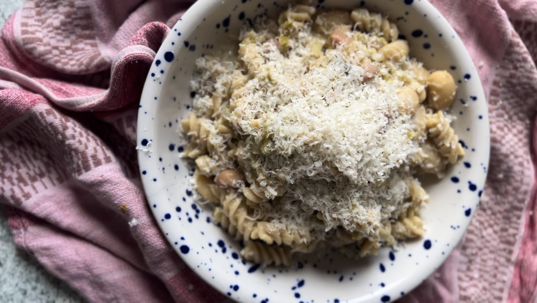 Vegan Lemon Leek Pasta